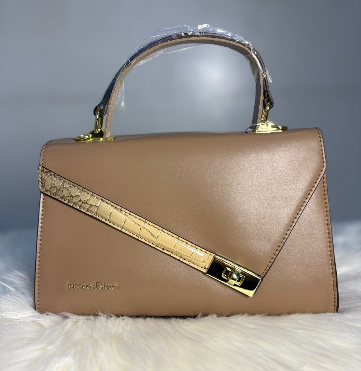 Sac à Main Jacques Esterel – SIMILICuir Lisse & Croco